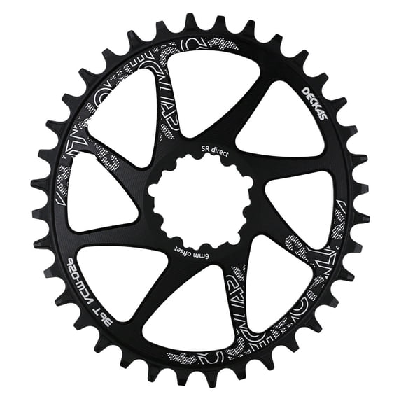 DJC Bike Oval Chainring GXP 3mm 6mm Offset Direct Mount for Sram GXP XX1 Eagle X01 X1 X0 X9 30T 32T 34T 36T 38T