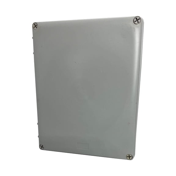 DJC Supply Co. 8" x 8" x 4" Weather & Dust Proof PS Plastic Junction Conduit Box, Electronics enclosure 4 PACK