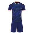 thumbnail image 1 of DJDLJWCJ 2 Piece Boys Outfit Sets Boys T Shirts Mesh Breathable and Lightweight Elastic Waist Summer Active Shorts Navy Size 8, 1 of 6