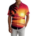 thumbnail image 1 of DJDLJWCJ Button Down Shirts for Men, Short Sleeve Men Hawaiian Shirts polo T Shirts Summer Beach Shirts Multicolor XS, 1 of 5