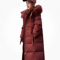 thumbnail image 1 of DJDLJWCJ Girls Long Winter Puffer Coat With Hood Girls Warm Quilted Down Jacket Insulated Long Length Outerwear Wine Size 11, 1 of 7