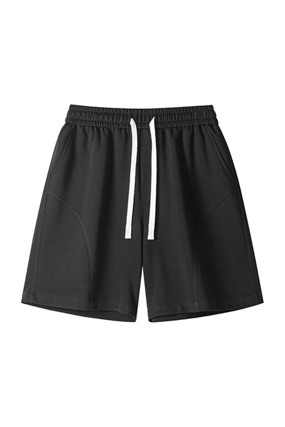 Men’s and Big Men’s Athletic Shorts, Black 3XL
