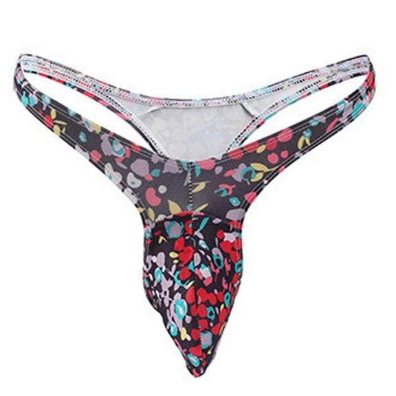 DJDLJWCJ Mens Briefs Underwear Elastic Thin Breathable underpants Red Free Size