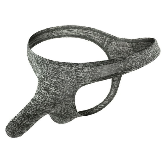 DJDLJWCJ Underwear for Men Thin Ice Silk Hollow Out underpants Gray L