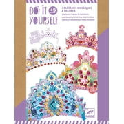 DJECO Like a Princess Mosaic Tiaras Craft Kit