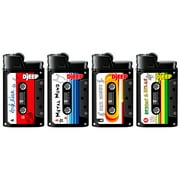DJEEP Pocket Lighters, LIMITED EDITION Collection, 4 Count Pack