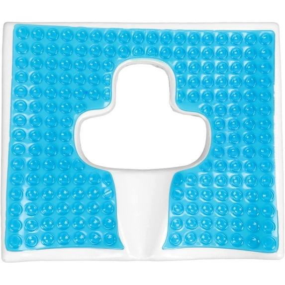 XXF-Anti Bedsore Cushion, Breathe Freely Fiber Material Bedsore Cushions for Butt, T Shaped Opening Triangular Slope Design Anti Decubitus Cushion Anti Decubitus &&