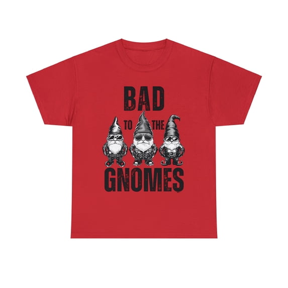 DJH Apparel | Bad To The GNOMES Unisex Heavy Cotton Tee