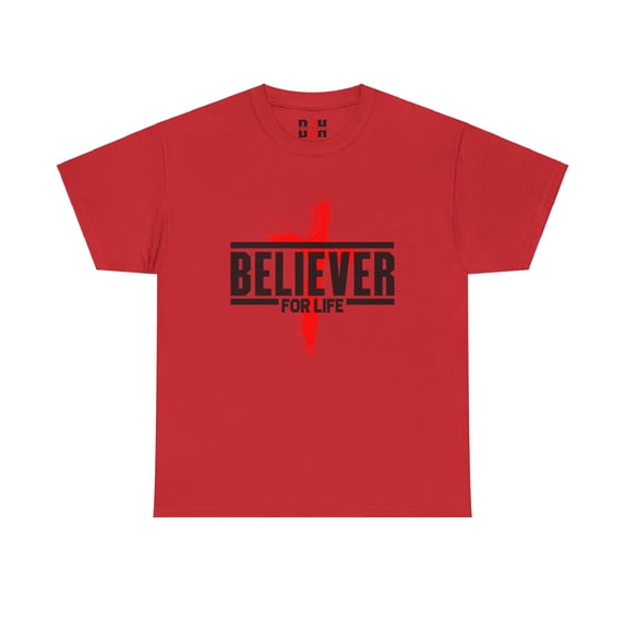 DJH Apparel | Believer For Life Christian Unisex T-shirt