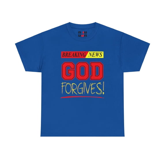 DJH Apparel | Breaking News: God Forgives Christian Unisex T-shirt