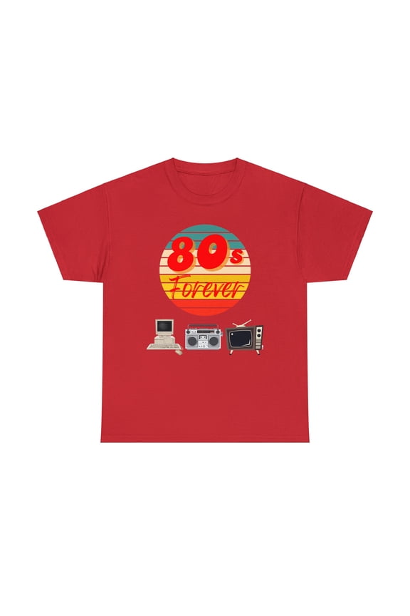 DJH Apparel | Classic 80s Retro Technology Unisex Heavy Cotton Tee