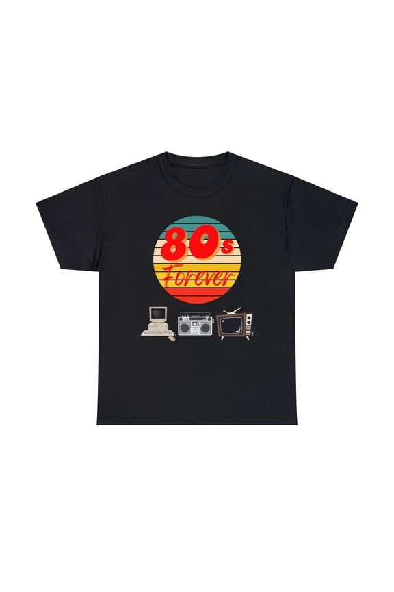 DJH Apparel | Classic 80s Retro Technology Unisex Heavy Cotton Tee