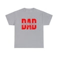 thumbnail image 1 of DJH Apparel | Dad All Day. Everyday. [Red print] Athletic T-Shirt, 1 of 4