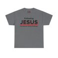 thumbnail image 1 of DJH Apparel | Following Jesus: TikTok Challenge Christian Unisex T-shirt, 1 of 5