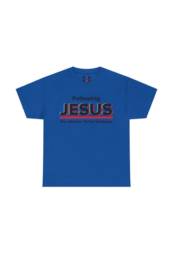 DJH Apparel | Following Jesus: TikTok Challenge Christian Unisex T-shirt