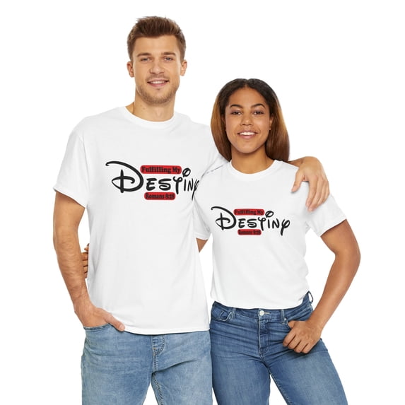 DJH Apparel | Fulfilling My Destiny Romans 8:28 Christian Unisex T-shirt