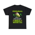 thumbnail image 1 of DJH Apparel | Funny PickleBall DILL WITH IT Athletic Unisex T-shirt, 1 of 5