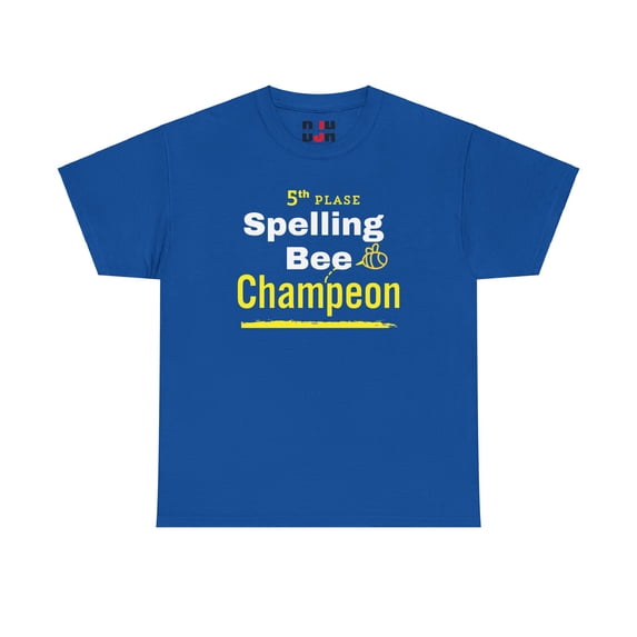 DJH Apparel Funny Spelling Bee Champeon Comical Unisex T-shirt