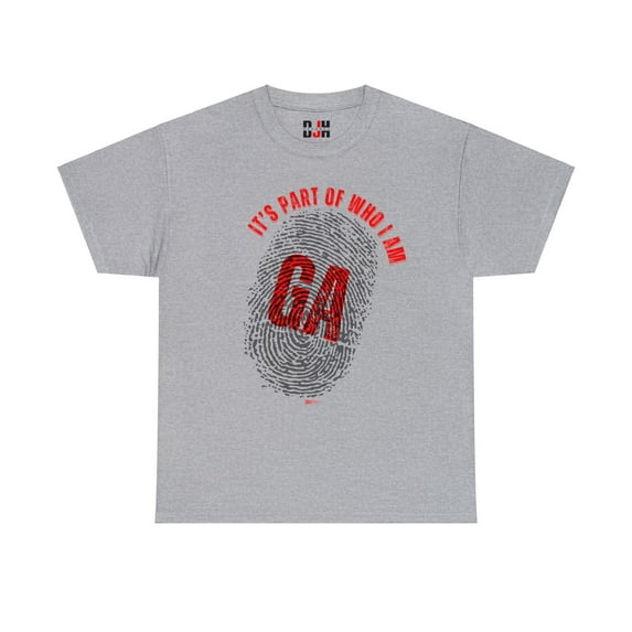 DJH Apparel | Georgia Fingerprint: It's Part of Who I Am Unisex Sports Tee