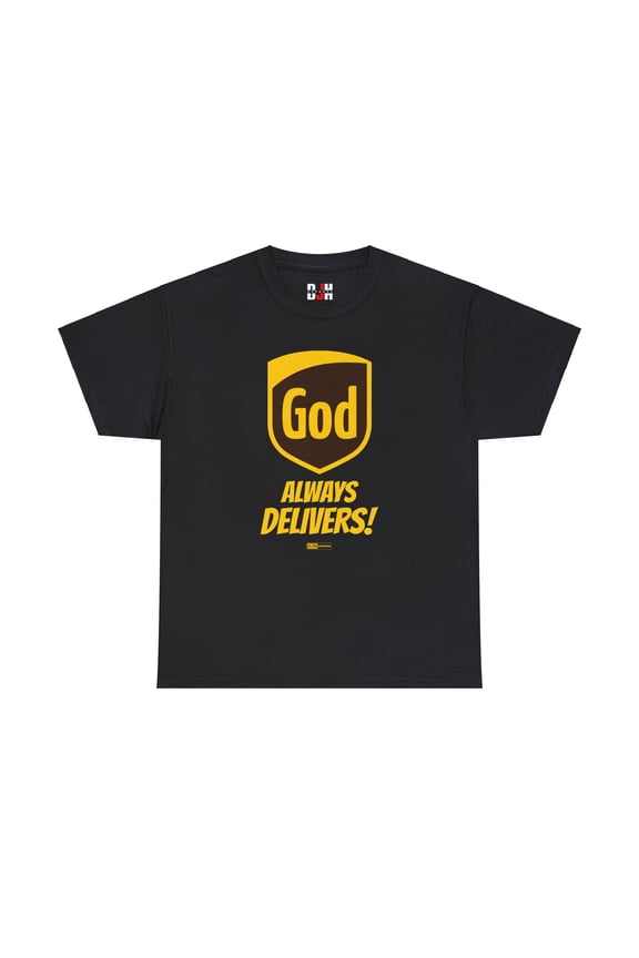 DJH Apparel |God Always Delivers Christian Inspirational Unisex T-shirt