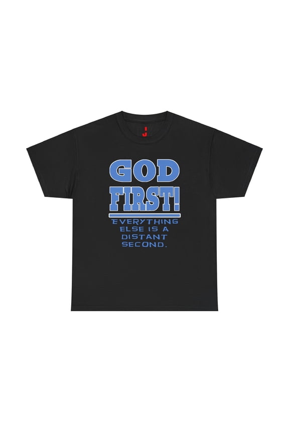 DJH Apparel | God First Christian Unisex T-shirt