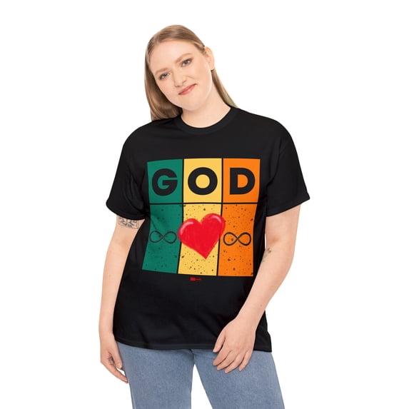DJH Apparel | God Loves Eternal Christian Inspritaional T-shirt