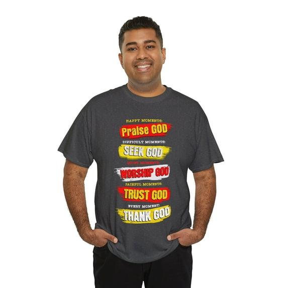 DJH Apparel | God Moments Inspirational Christian Unisex T-shirt