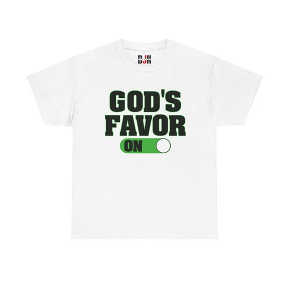 DJH Apparel | God's Favor [ON] Christian Unisex T-shirt