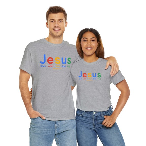 DJH Apparel | Google Jesus Christian Inspirational Parody Unisex T-Shirt