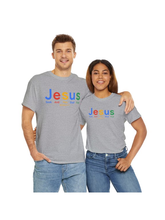 DJH Apparel | Google Jesus Christian Inspirational Parody Unisex T-Shirt
