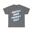 thumbnail image 1 of DJH Apparel | Gracefully Broken Wonderfully Healed Christian Unisex Tee, 1 of 1