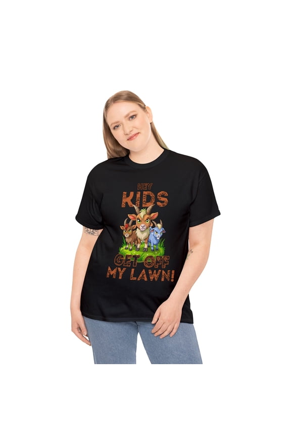 DJH Apparel |Hey Kids Get Off My Lawn Funny Unisex T-shirt