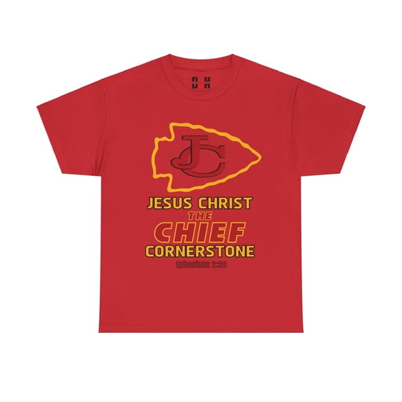 DJH Apparel | Jesus Christ The Chief Cornerstone Christian Unisex T-shirt