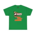 thumbnail image 1 of DJH Apparel | Jesus Nacho Ordinary Savior Christian Unisex T-shirt, 1 of 5