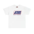 thumbnail image 1 of DJH Apparel | Jesus Really Satisfies Christian Unisex T-shirt, 1 of 6