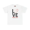 thumbnail image 1 of DJH Apparel | Love Never Fails Christian Unisex T-shirt, 1 of 6