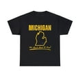 thumbnail image 1 of DJH Apparel | MICHIGAN: We Ain't Hard To Find Sports Athletic Unisex Tshirt, 1 of 5