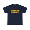 thumbnail image 1 of DJH Apparel | Michigan All Day. Everyday. Sports Athletic Unisex T-Shirt, 1 of 5