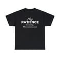 thumbnail image 1 of DJH Apparel | My Patience Is Not Loading Funny Comical Unisex T-shirt, 1 of 4