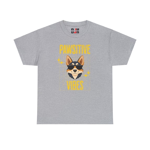 DJH Apparel | PAWSITIVE Vibes German Sheppard Funny Unisex T-Shirt