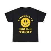 DJH Apparel | Remember To Smile Today Inspirational Unisex T-Shirt