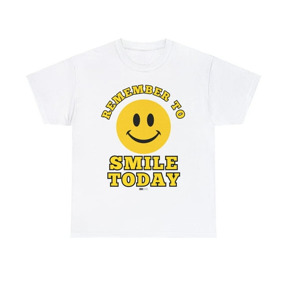 DJH Apparel | Remember To Smile Today Inspirational Unisex T-Shirt