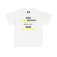 thumbnail image 1 of DJH Apparel | Rules: I Am Enough Inspirational Motivational Unisex T-shirt, 1 of 7