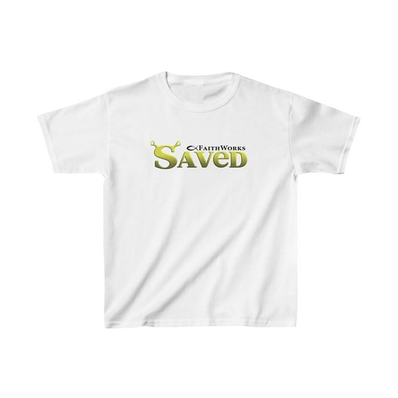 DJH Apparel |SAVED Christian Kids Heavy Cotton™ Tee