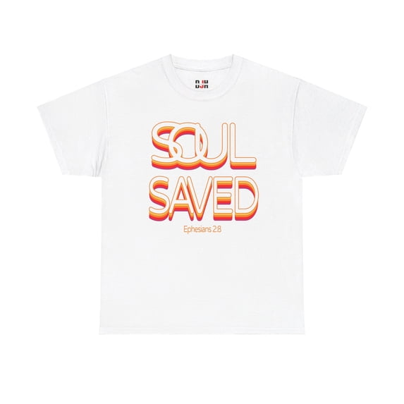 DJH Apparel | Soul Saved (Ephesians 2:8) Unisex Heavy Cotton Tee