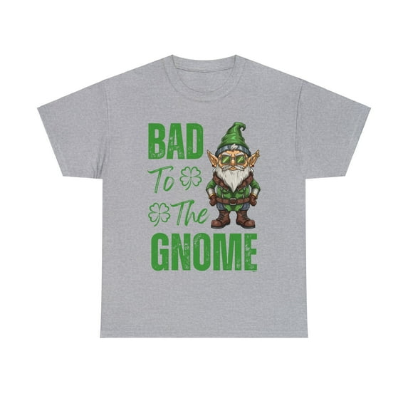 DJH Apparel | St. Patrick's Day Bad To The GNOME Unisex Tee