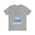 thumbnail image 1 of DJH Apparel | Stop Playing For What? CHESS Unisex Tshirt, 1 of 5