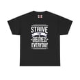 thumbnail image 1 of DJH Apparel | Strive For Greatness Everyday Motivational Unisex T-shirt, 1 of 6