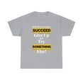 thumbnail image 1 of DJH Apparel | Success in Giving Up Funny / Comical Unisex T-shirt, 1 of 5