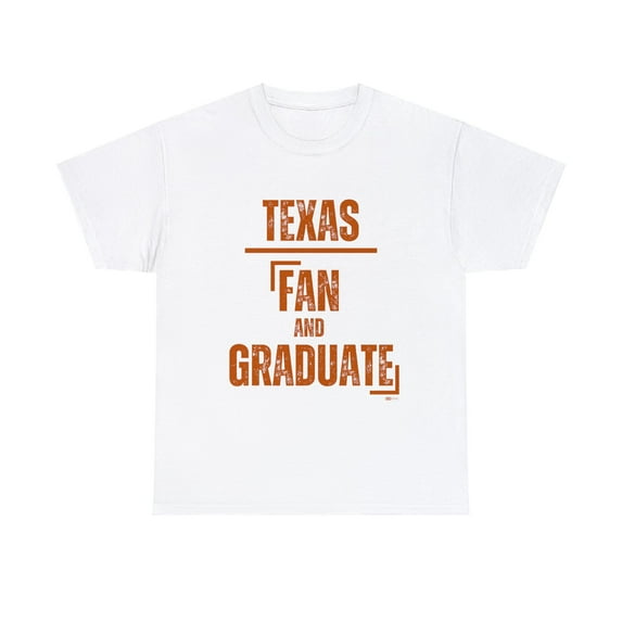 DJH Apparel | TEXAS Fan and Graduate Sports Athletic Unisex T-Shirt